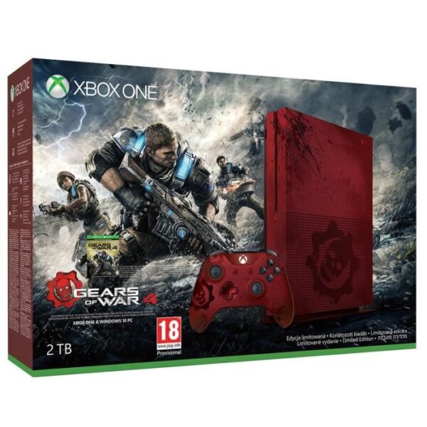 Xbox One S 2To Gears of War 4 Limited Edition