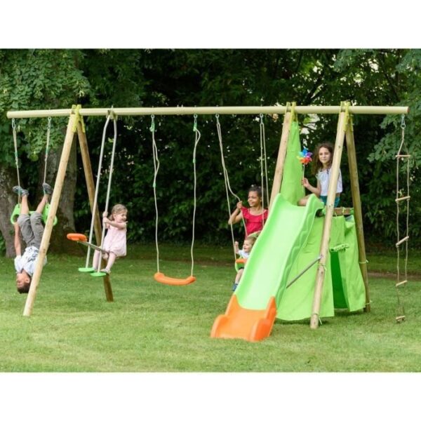 Second image of Portique IMPALA – Bois et métal – H 2,30 m TRIGANO