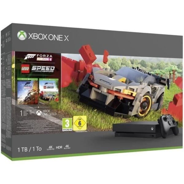 Second image of Xbox One X 1 To + Forza Horizon 4 + DLC LEGO + 1 mois d’essai au Xbox Live Gold et Xbox Game Pass