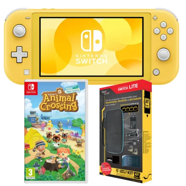 Second image of Console Switch Lite Turquoise + Jeu Switch Mario Kart 8 Deluxe
